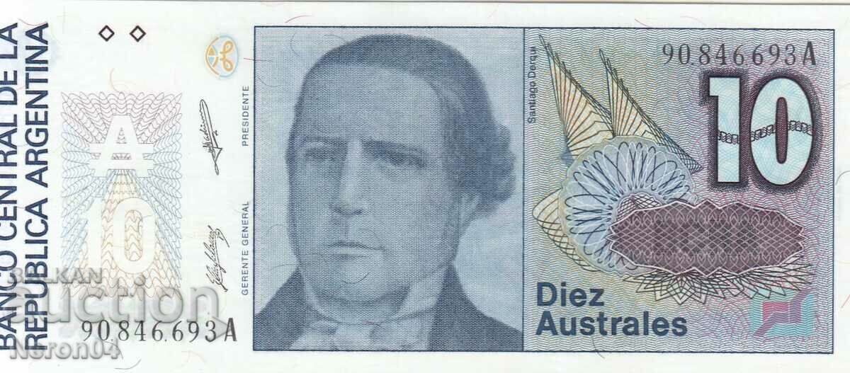 10 australian 1985, Argentina