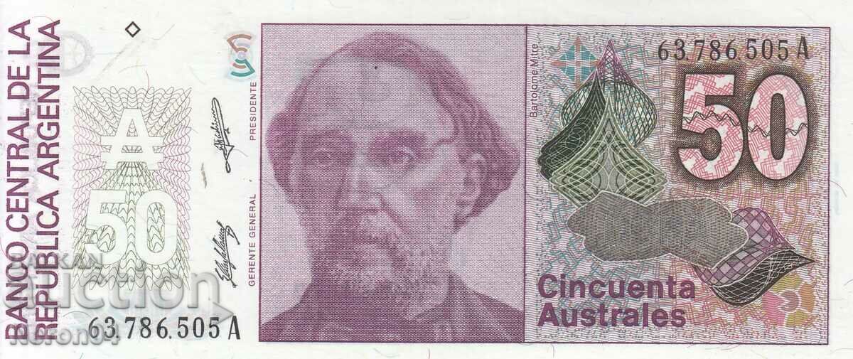 50 Australians 1985, Argentina