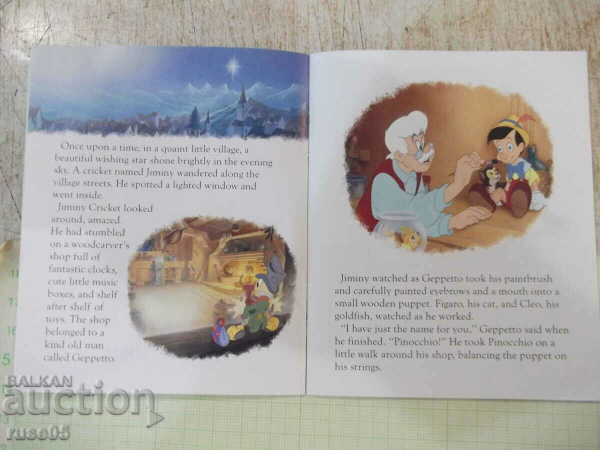 Book "Pinocchio - Disney, Walt" - 24 pages. with price 10.00 BGN | € 5.11 Book "Pinocchio - Disney, Walt" - 24 pages. with price 10.00 BGN | € 5.11