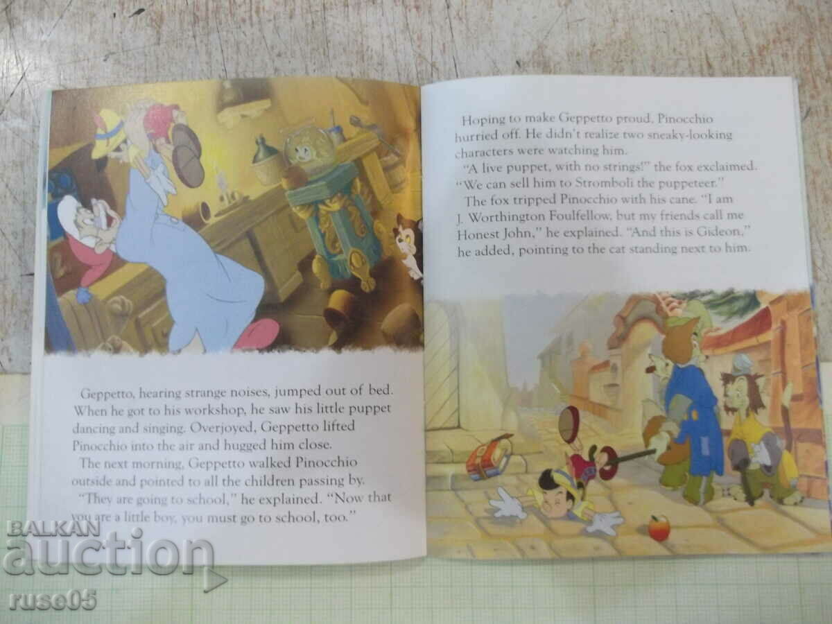 Auction Book "Pinocchio - Disney, Walt" - 24 pages. Auction Book "Pinocchio - Disney, Walt" - 24 pages.