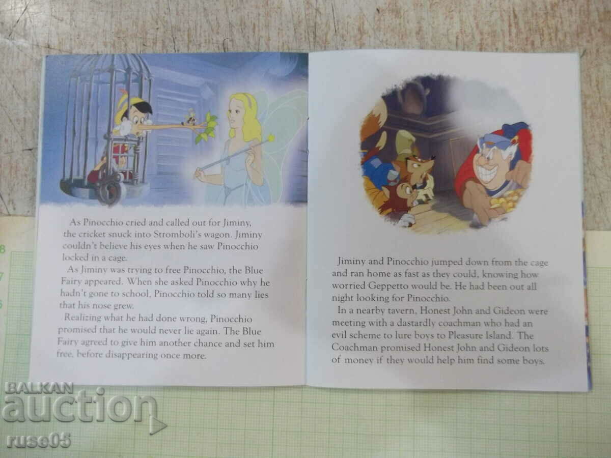 Delivery of Book "Pinocchio - Disney, Walt" - 24 pages. Delivery of Book "Pinocchio - Disney, Walt" - 24 pages.