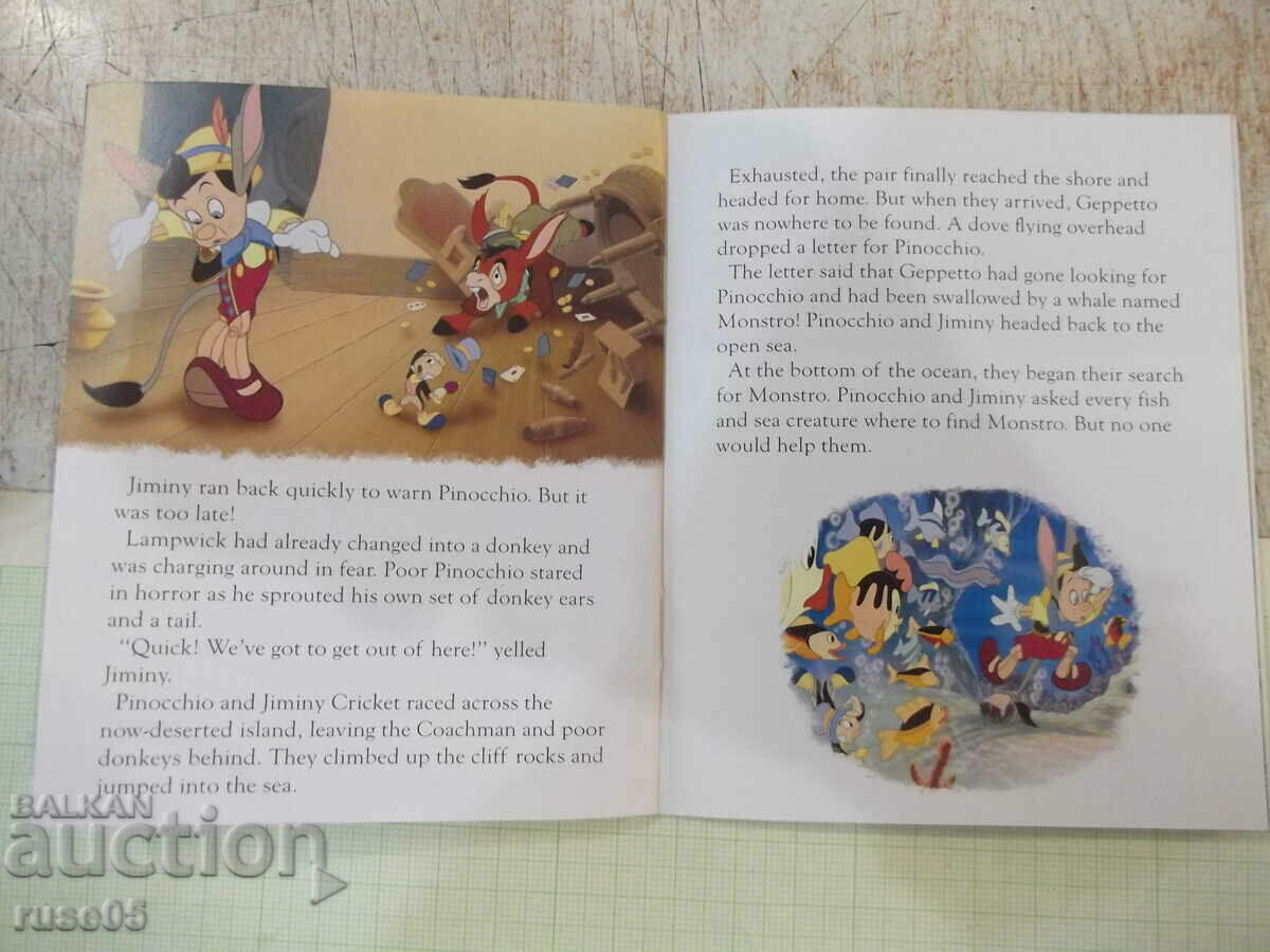 Book "Pinocchio - Disney, Walt" - 24 pages. - 5 Book "Pinocchio - Disney, Walt" - 24 pages. - 5
