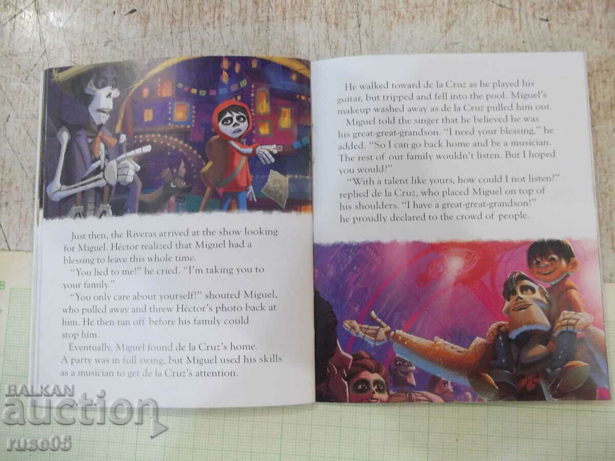 Delivery of Book "COCO - Disney, PIXAR" - 24 pages. Delivery of Book "COCO - Disney, PIXAR" - 24 pages.