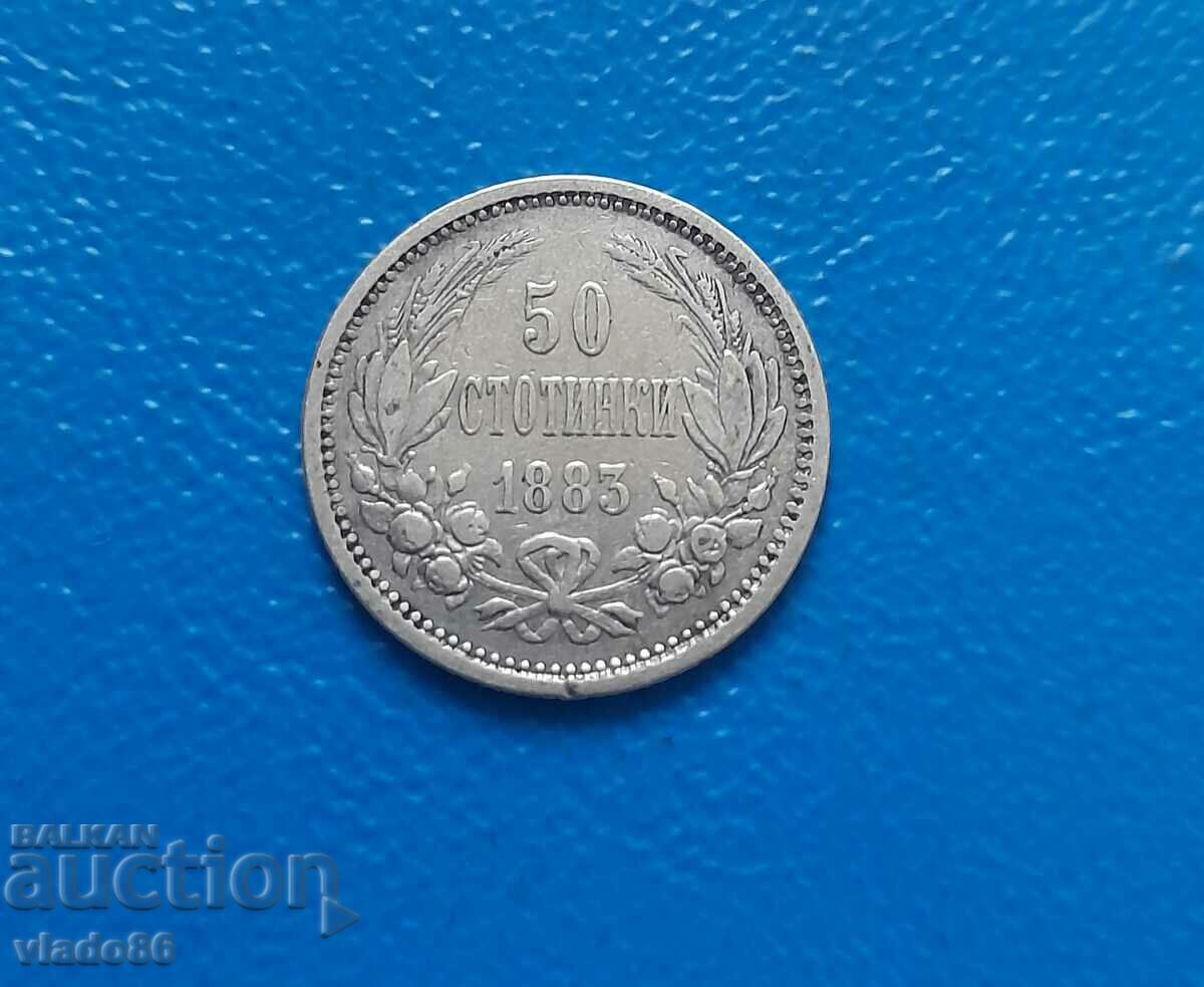 50 cents 1883