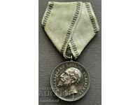 5695 Kingdom of Bulgaria medal For Merit silver Tsar Ferdinand