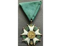 5703 Kingdom of Bulgaria medal for Hunting Activity enamel 1930s