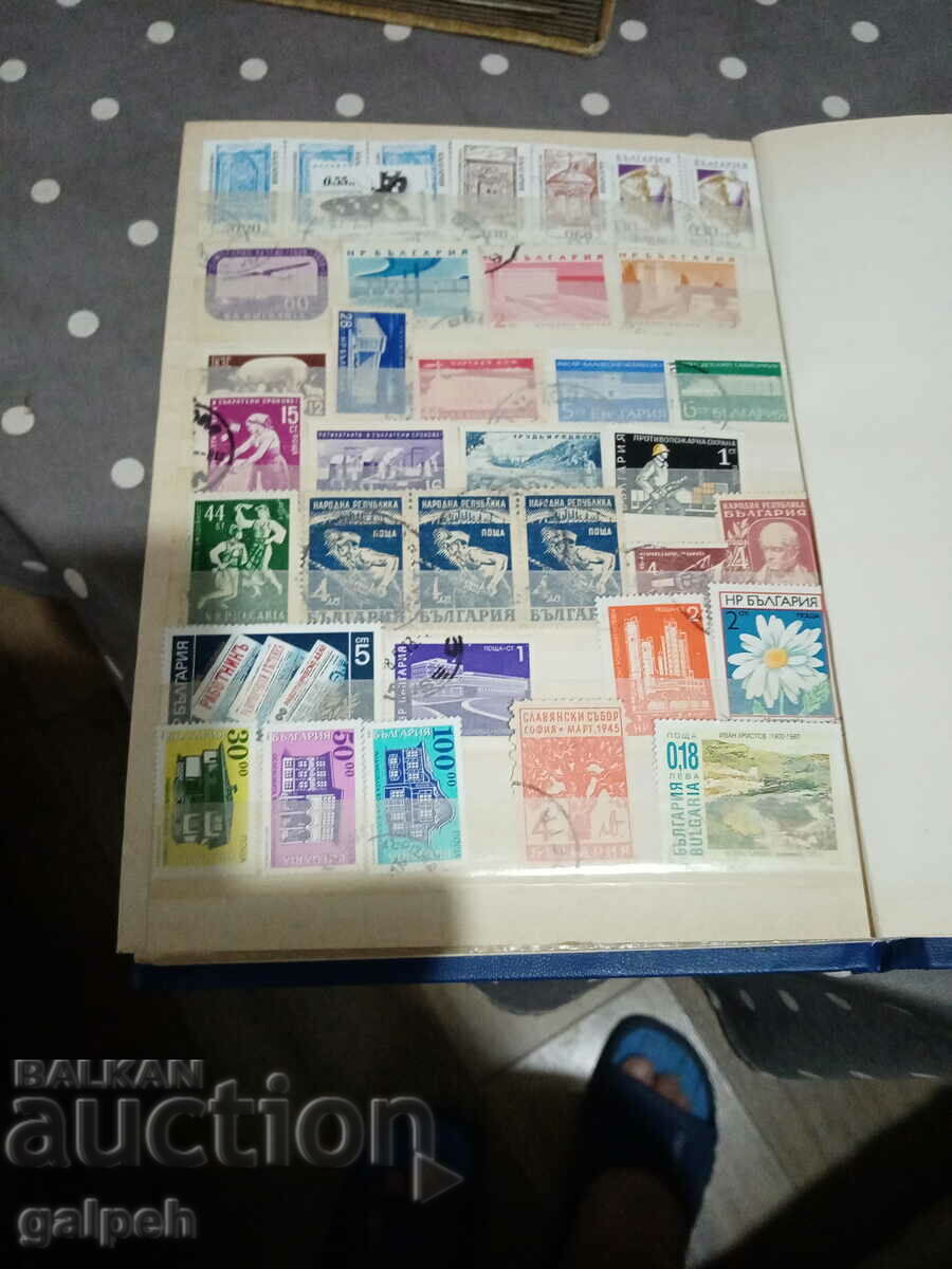 Delivery of POSTAL STAMPS - REPUBLIC OF BULGARIA / KINGDOM OF BULGARIA - 95+ PCS.