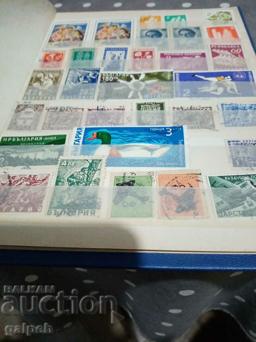 POSTAL STAMPS - REPUBLIC OF BULGARIA / KINGDOM OF BULGARIA - 95+ PCS. - 6