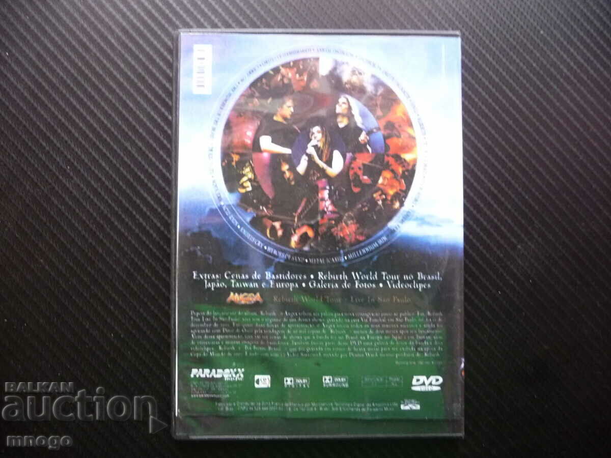 Auction  Angra DVD Heavy Metal Video Concert Live Sao Paulo live
