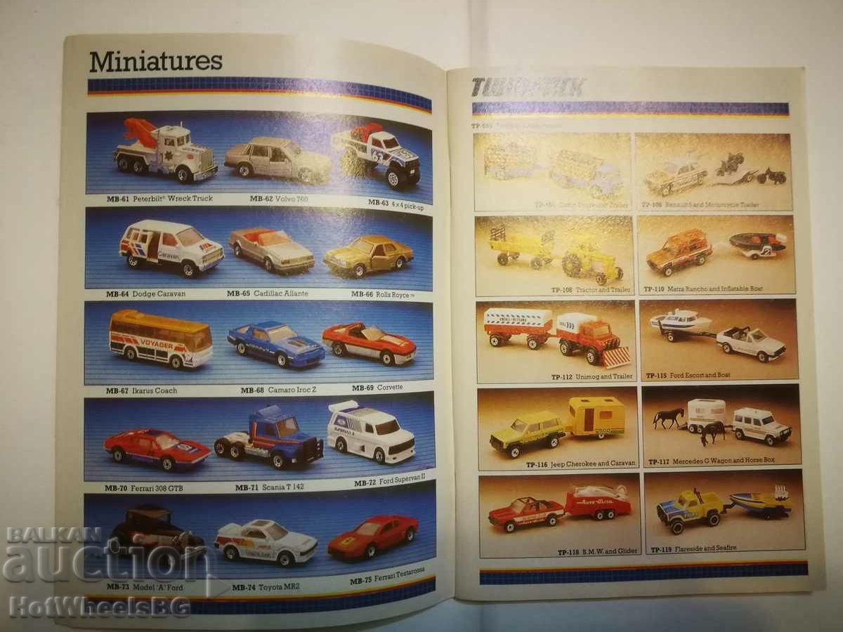 Auction Matchbox Catalog 1988 Auction Matchbox Catalog 1988