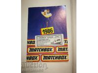 Κατάλογος Matchbox 1986