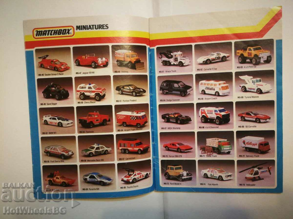 Auction Matchbox Catalog 1985 Auction Matchbox Catalog 1985