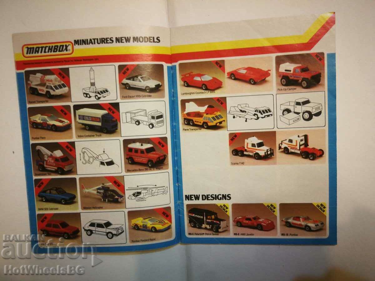 Delivery of Matchbox Catalog 1985 Delivery of Matchbox Catalog 1985