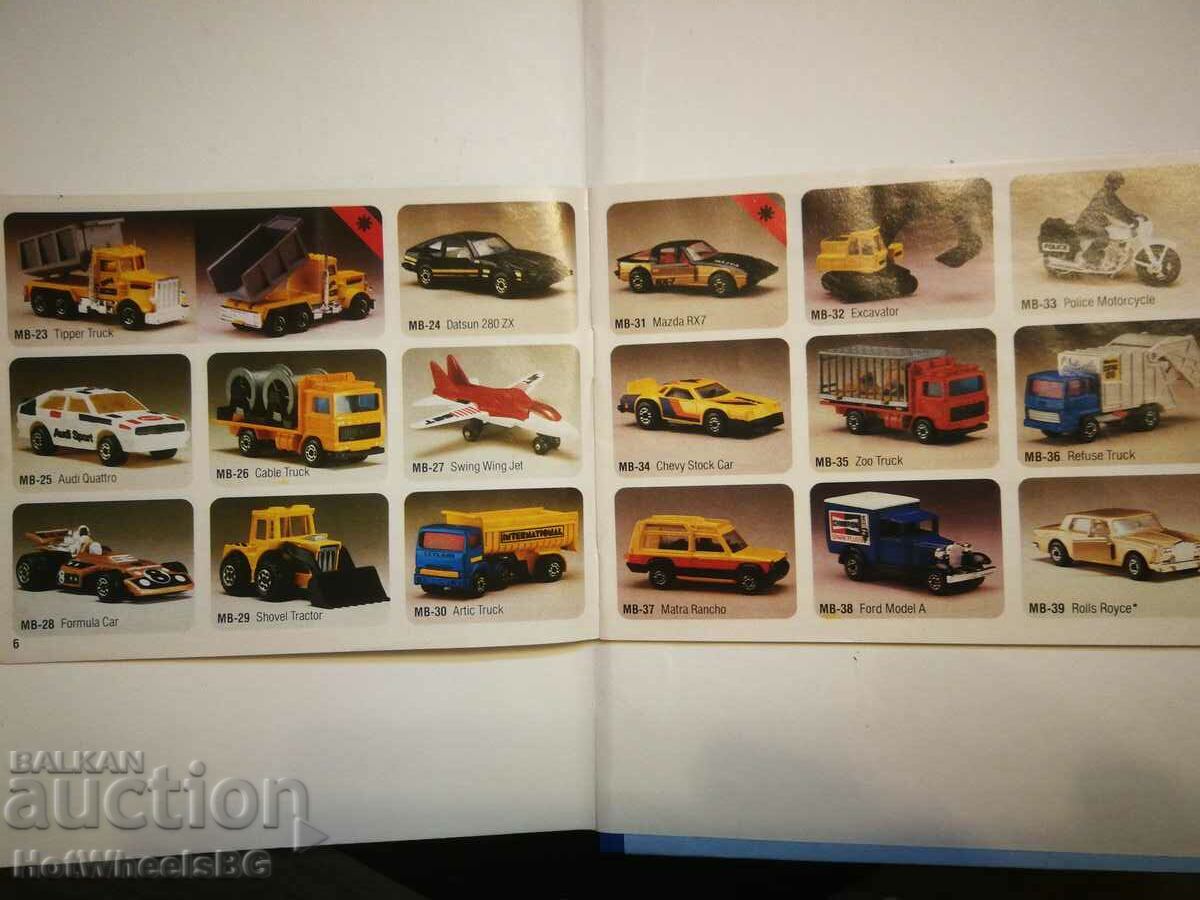 Auction Matchbox Catalog 1983 Auction Matchbox Catalog 1983