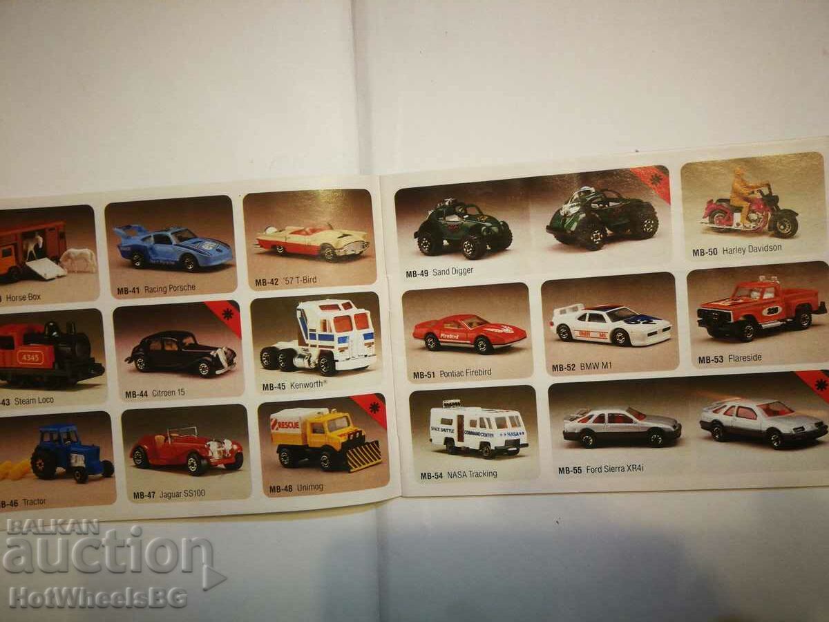 Delivery of Matchbox Catalog 1983 Delivery of Matchbox Catalog 1983