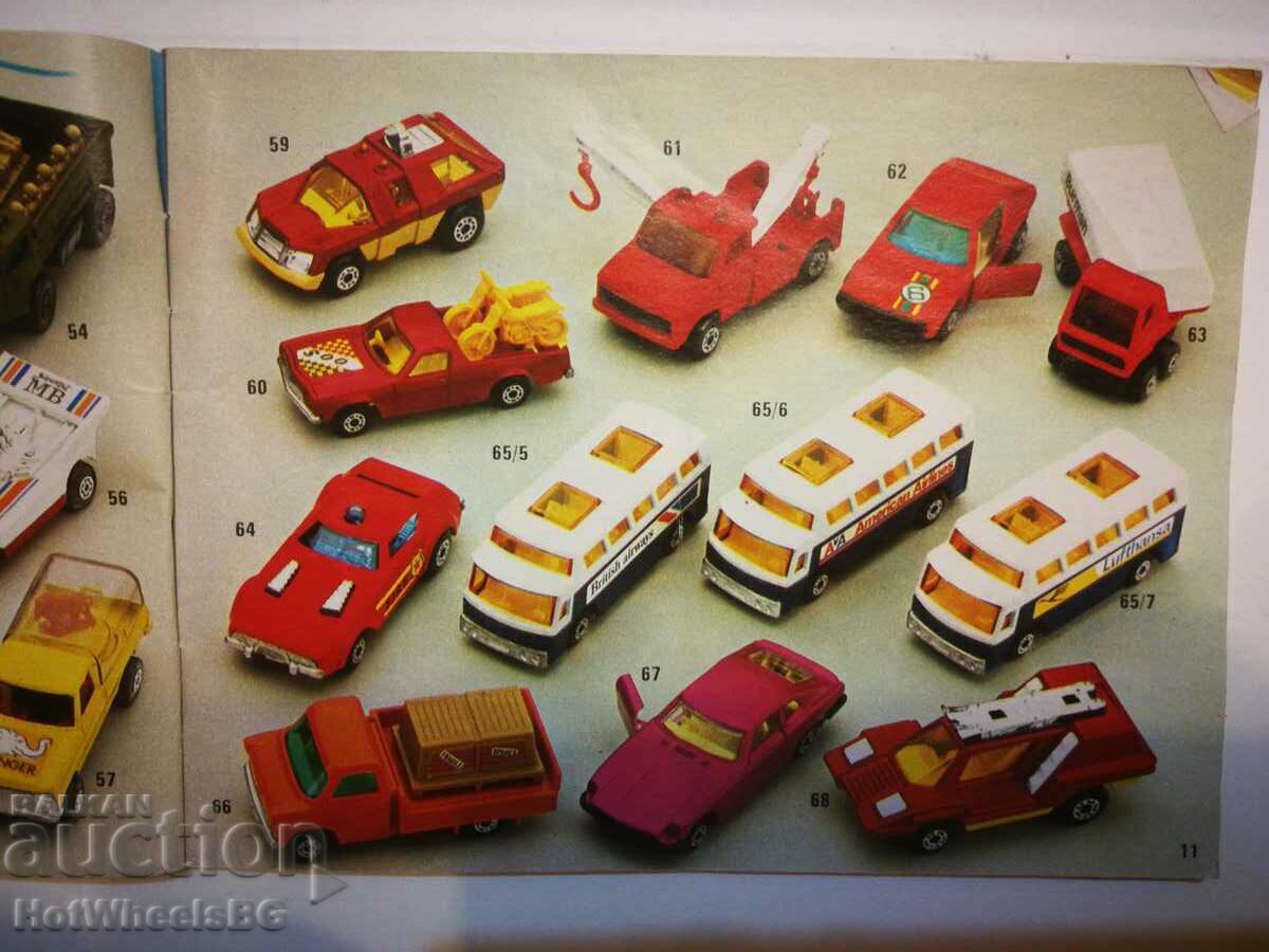 Auction  Matchbox Catalog 1979/80