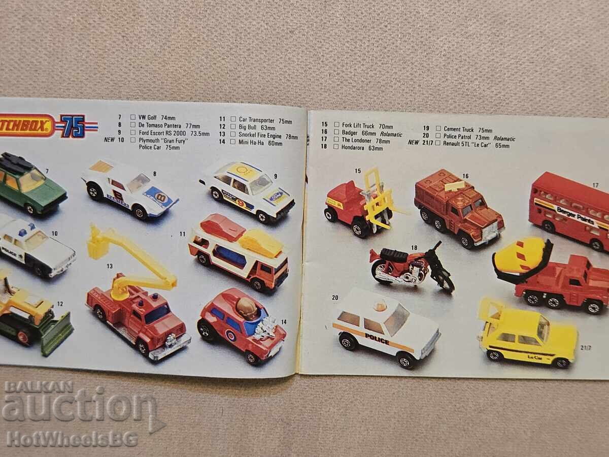 Auction Matchbox Catalog 1980/81 Auction Matchbox Catalog 1980/81