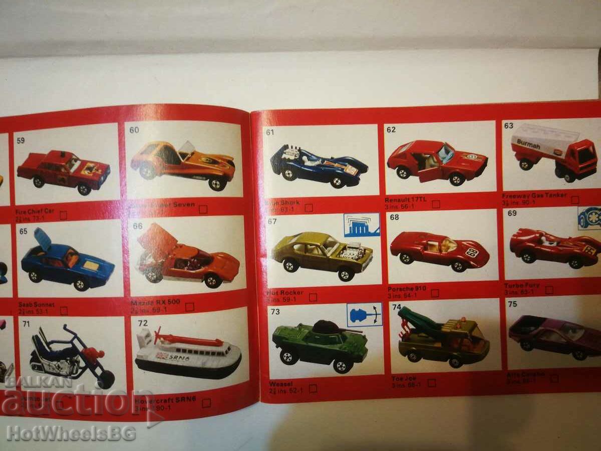 Delivery of Matchbox Catalog 1975 Delivery of Matchbox Catalog 1975