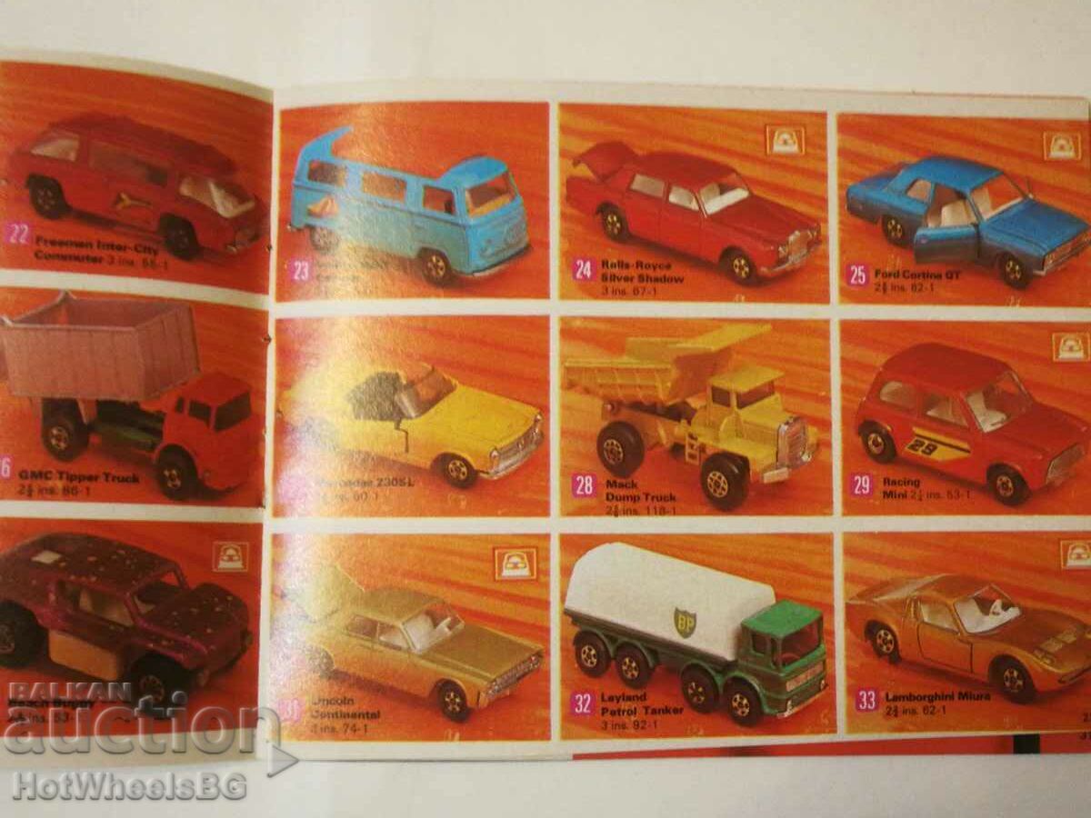 Auction Matchbox Catalog 1971 Auction Matchbox Catalog 1971
