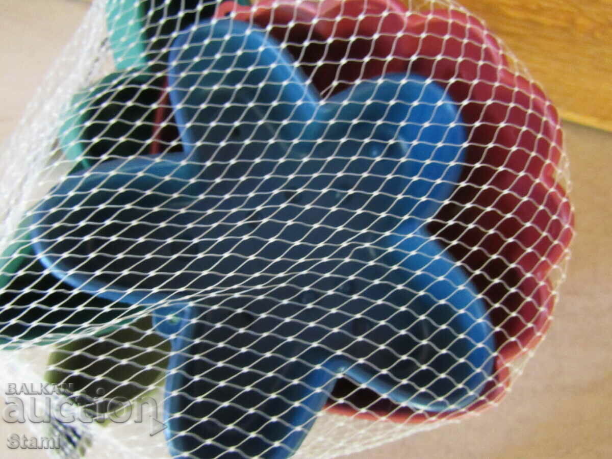 Molds for sand from recycled plastic - 4 pieces - 5 Molds for sand from recycled plastic - 4 pieces - 5