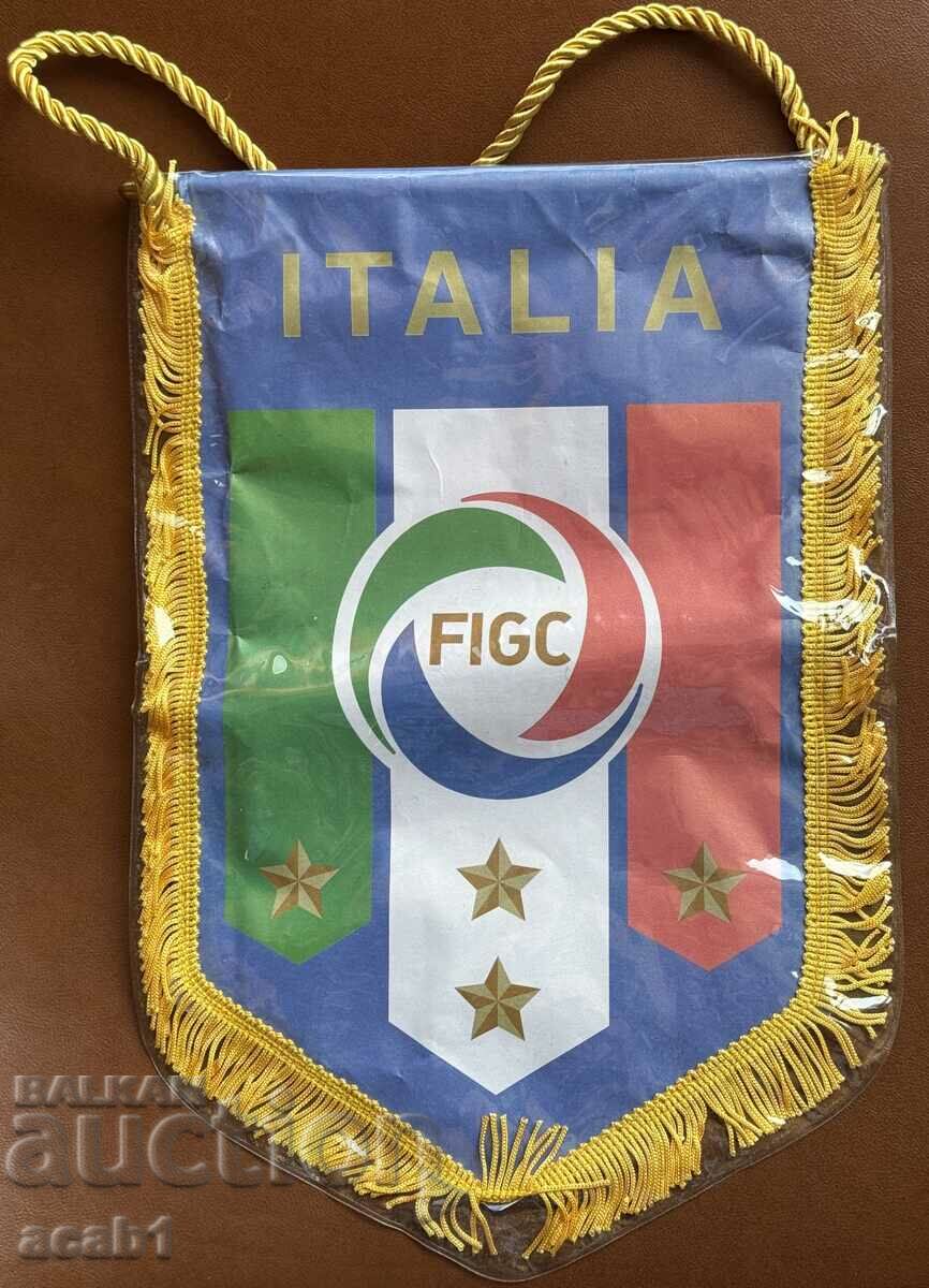 Fotbal cu steagul Italiei