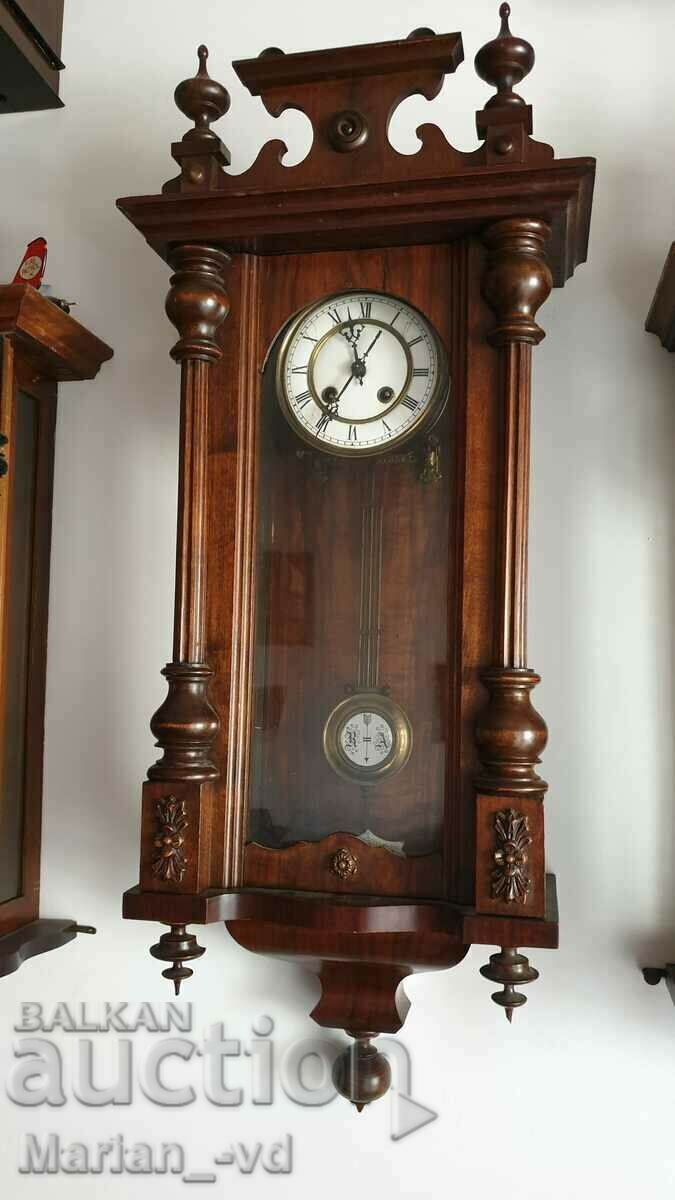 Old Swiss wall clock with price 300.00 BGN | € 153.39 Old Swiss wall clock with price 300.00 BGN | € 153.39