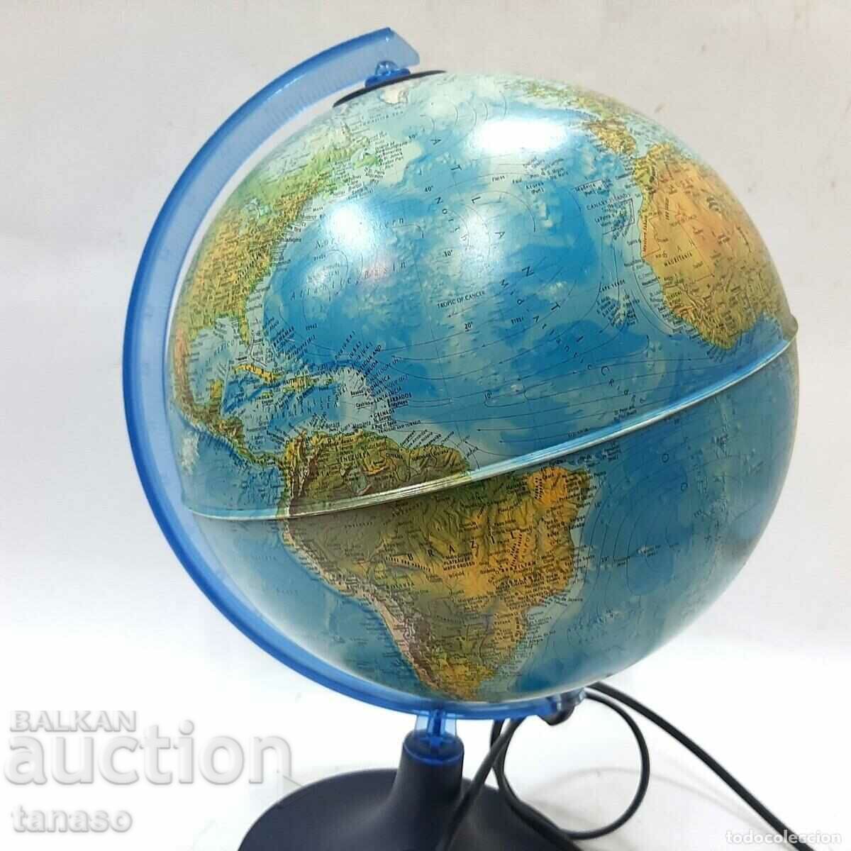 Auction Glowing Globe Rotating (13.1) Auction Glowing Globe Rotating (13.1)