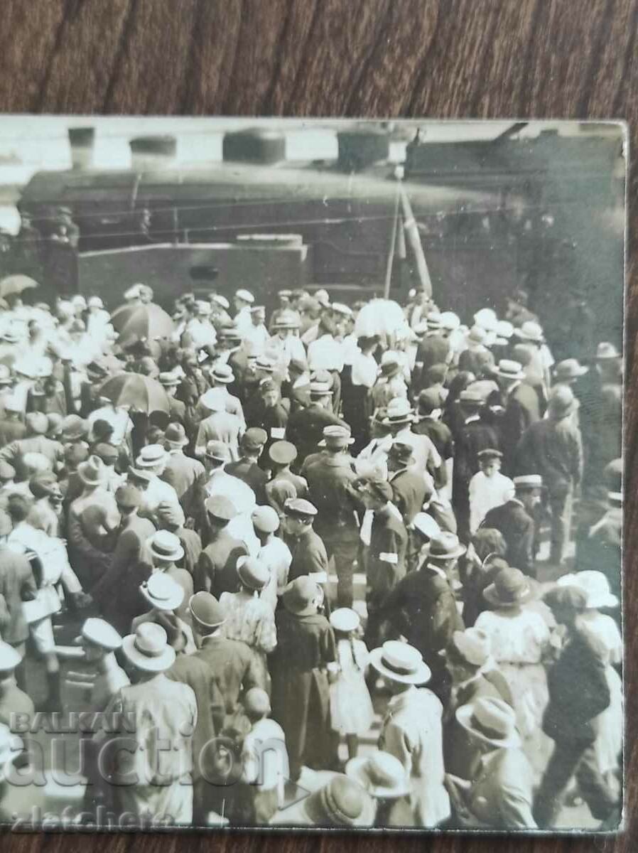 Παλαιά φωτογραφία Βασίλειο της Βουλγαρίας - τρένο, σταθμός - 6 Παλαιά φωτογραφία Βασίλειο της Βουλγαρίας - τρένο, σταθμός - 6
