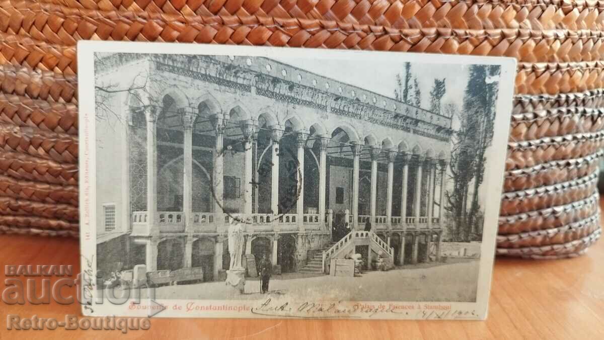 Κάρτα Τουρκία, Κωνσταντινούπολη, 1901