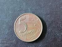 1998 5 centavos Βραζιλία