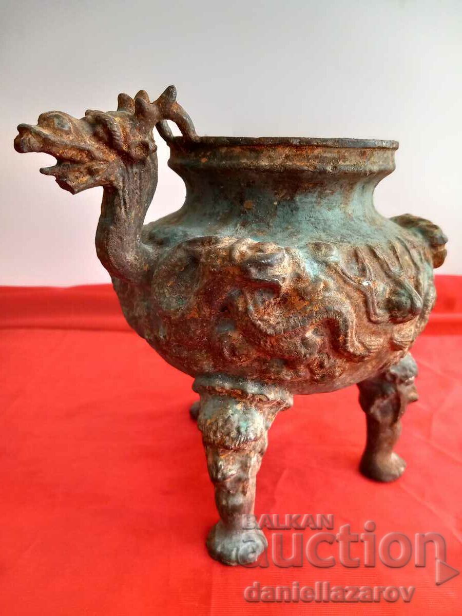 Dynasty Tsing Court DRAGON 18-19th Century, Marking
