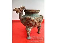 Dynasty Tsing Court DRAGON 18-19th Century, Marking