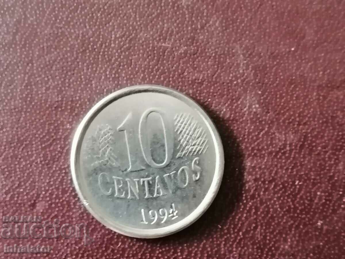 1994 10 centavo Βραζιλία