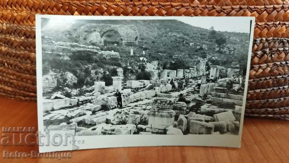 Картичка Турция, Измир, Ефес, 1940-те г.