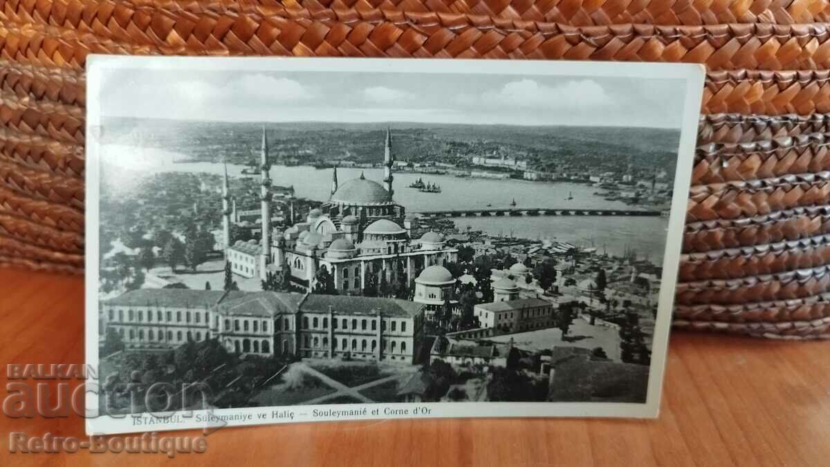 Картичка Турция, Истанбул, 1940-те г.