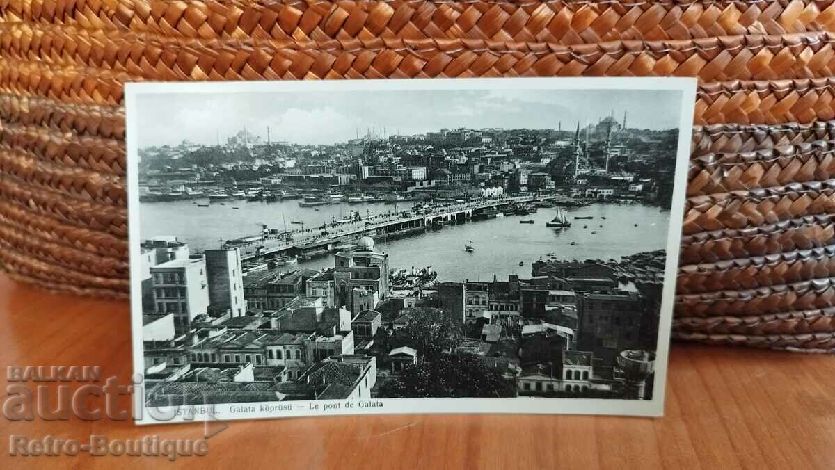 Κάρτα Τουρκία, Κωνσταντινούπολη, δεκαετία του 1940.