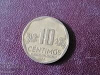 Peru 10 centimos 2012