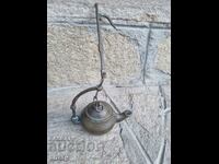 Roman bronze lamp