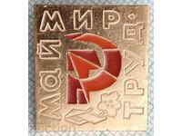 16487 Badge - May Peace Labor