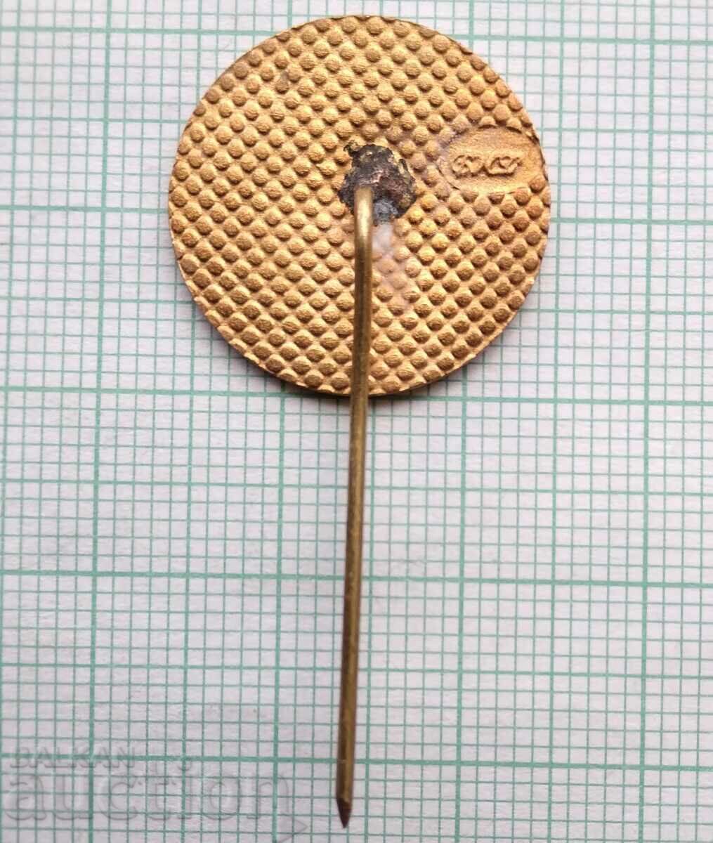 Auction 16502 Badge - Shipka temple - bronze enamel Auction 16502 Badge - Shipka temple - bronze enamel