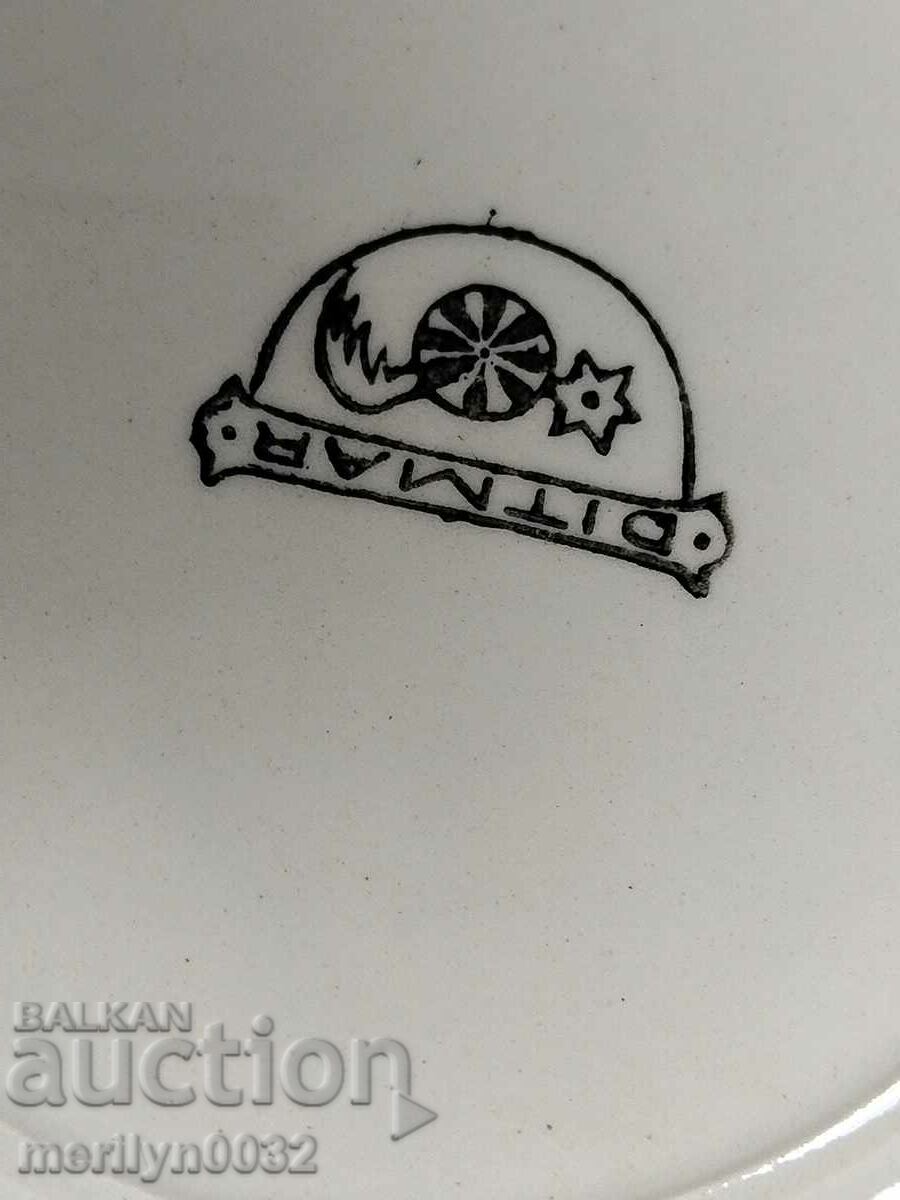 Livrarea DITMAR farfurie din porțelan austro-ungar începutul secolului al XX-lea Livrarea DITMAR farfurie din porțelan austro-ungar începutul secolului al XX-lea