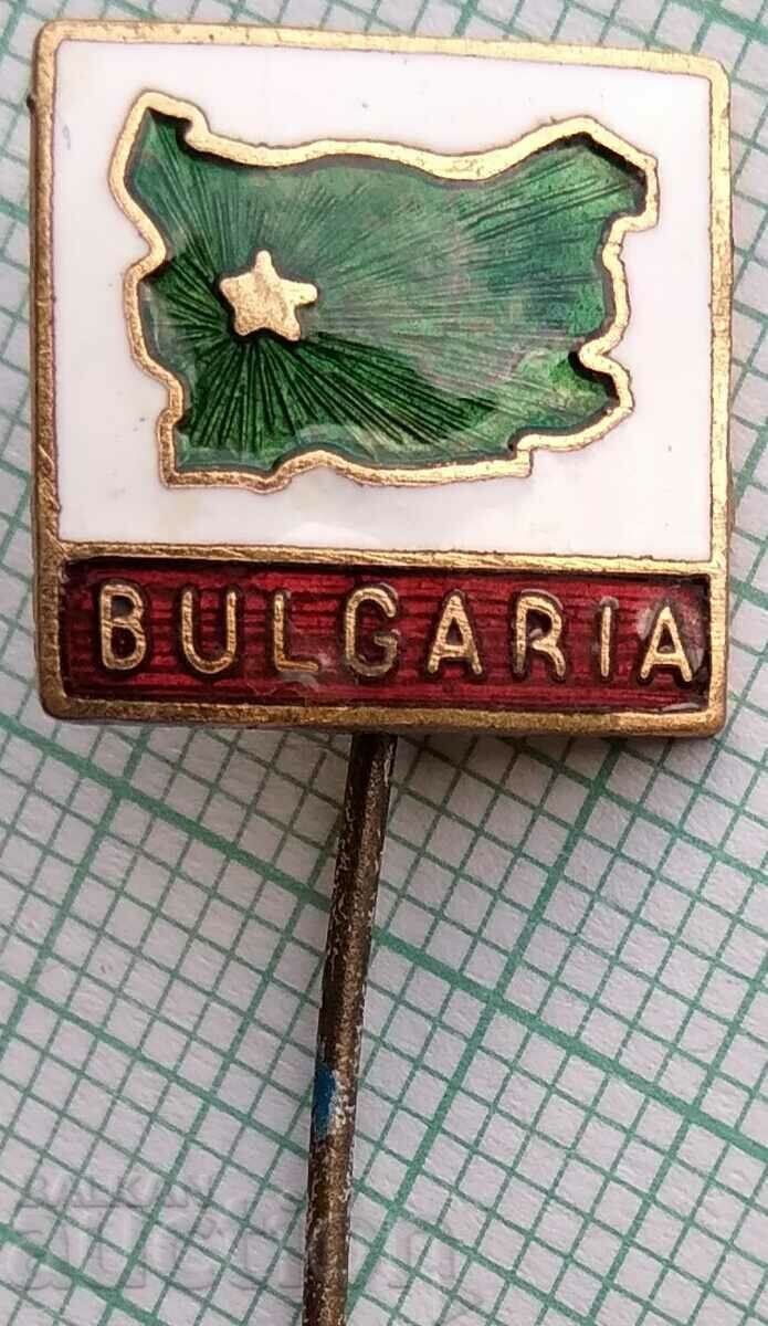 16513 Badge - Bulgaria - bronze enamel