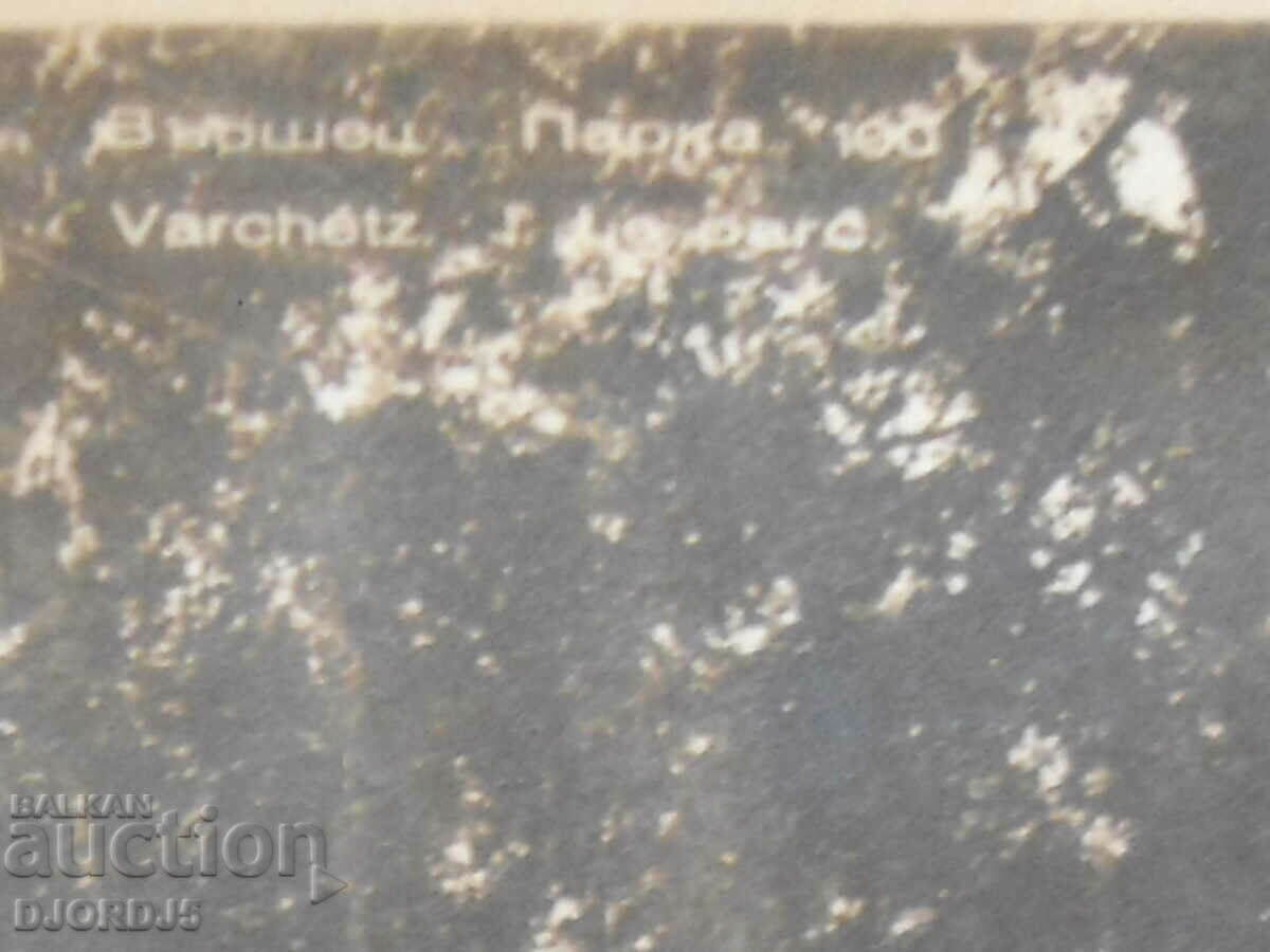 Auction  Varshets, Parka, old card