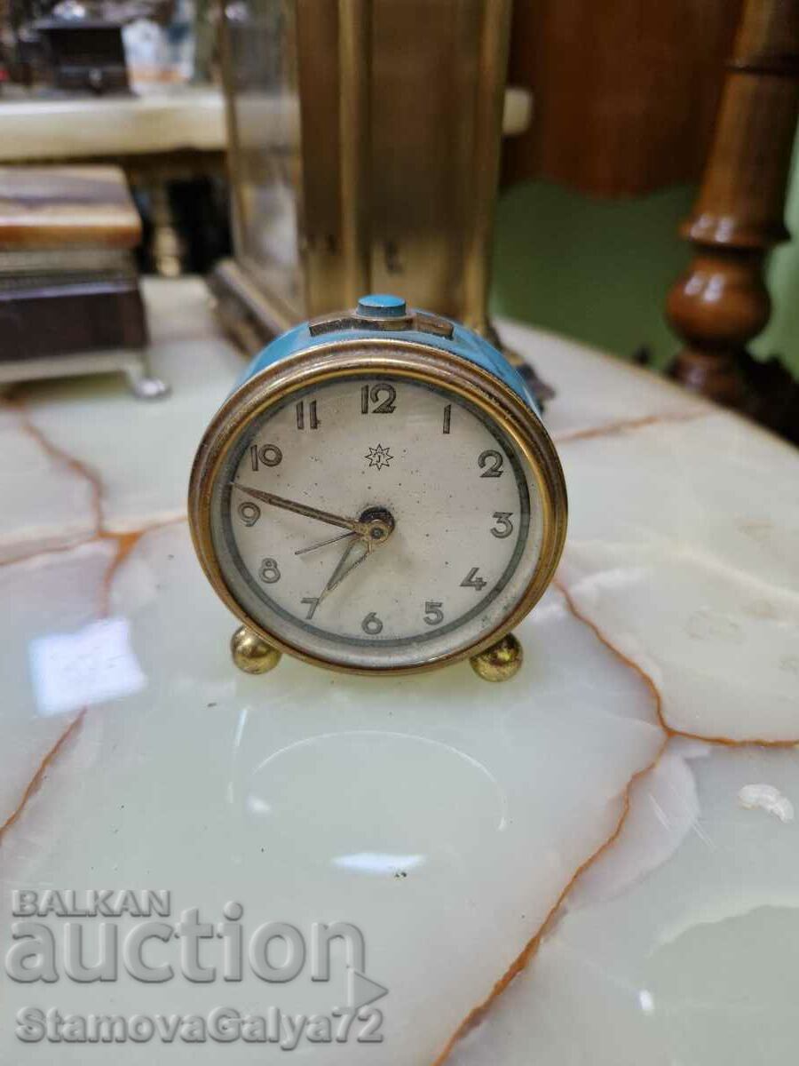 Rare antique collectable Junghans alarm clock