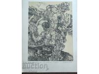 Stoimen Stoilov graphics 1980.