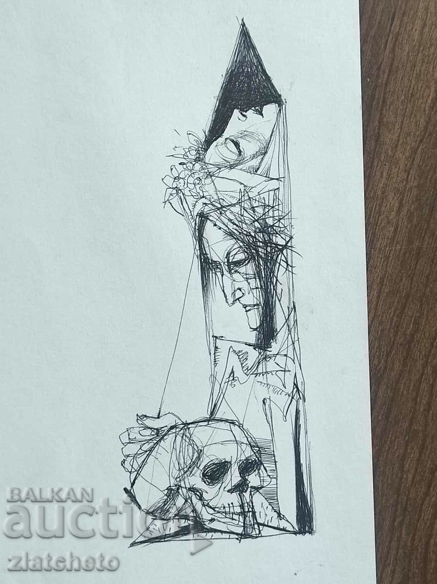 Auction Old drawing Auction Old drawing