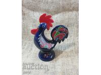 Porcelain rooster figurine