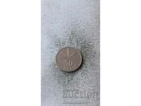 Letonia 50 centimes 1992