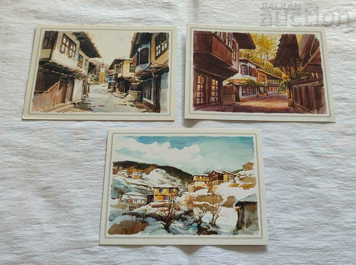 Auction THE BEAUTY OF BULGARIA HUD. YANKO YANEV P.K. LOT 10 PIECES Auction THE BEAUTY OF BULGARIA HUD. YANKO YANEV P.K. LOT 10 PIECES