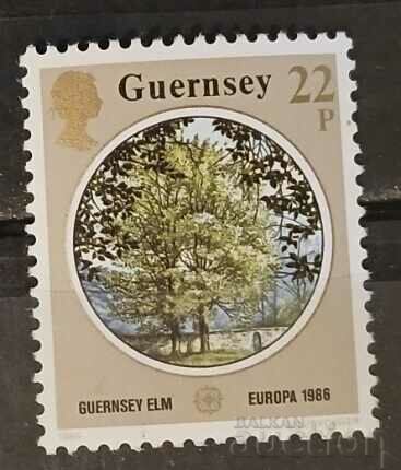 Guernsey/Guernsey 1986 Europe CEPT Flora MNH